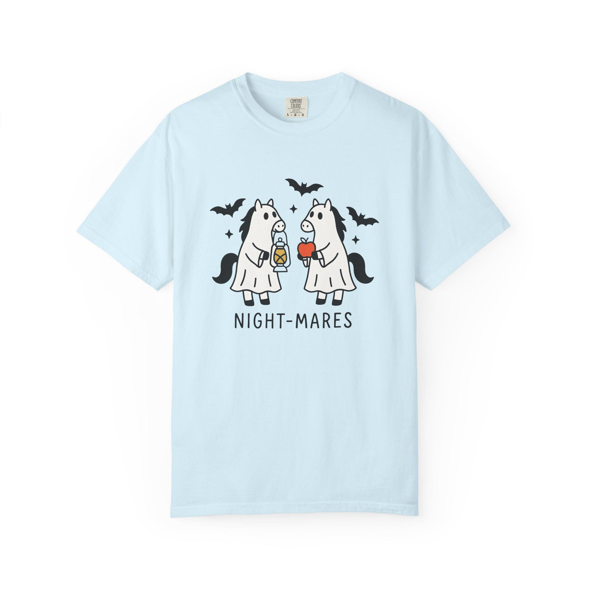 Phantom Horse Twosome Shirt Halloween Critters Unisex Gift Cartoonish Tee