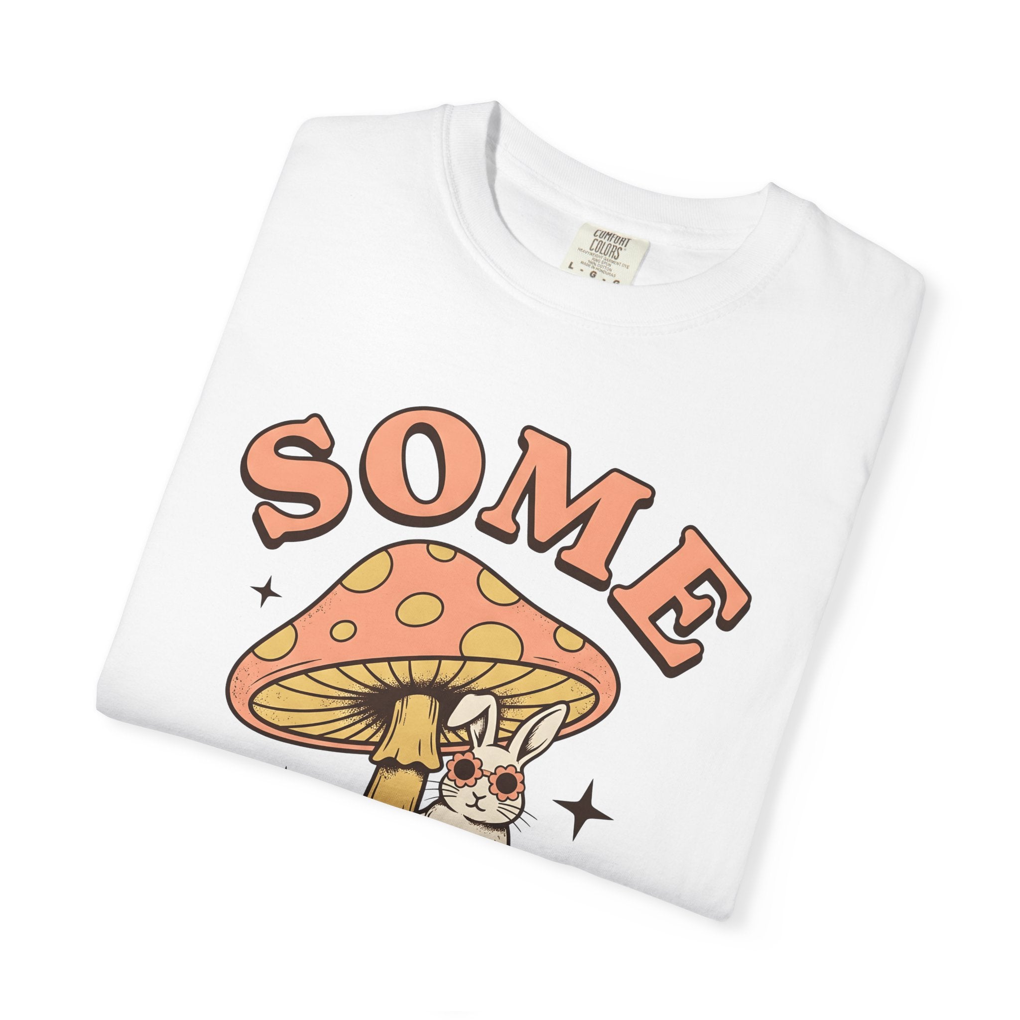 Hare Toadstool Shirt Easter Fauna Gift Women Rustic Tee Rabbit T-Shirt Spring Fan Vintage Tshirt Wildlife Graphic Throwback Twinkles Tshirt