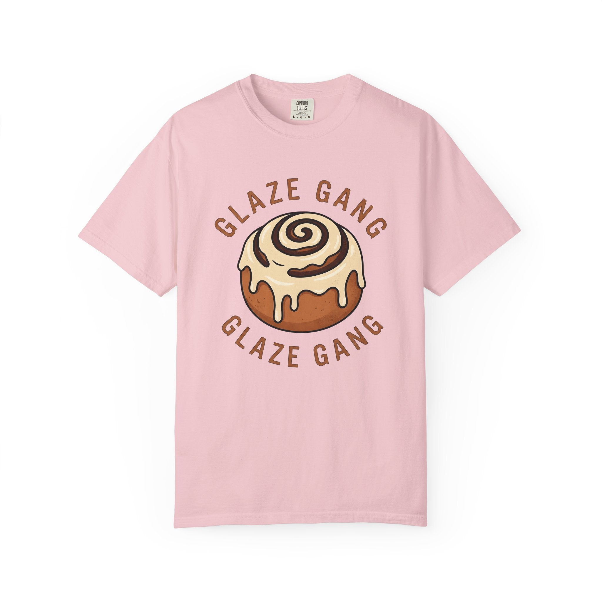 Cinnamon Roll Shirt Desserts Foodie Gift Women Cartoon Tee Bun T-Shirt Pastry Fan Comic Tshirt Gourmet Graphic Retro Icing Tshirt
