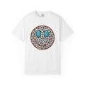 Leopard Print Smiley Face Shirt Animal Print Boho Gift Women Trendy Tee Smiley T-Shirt Print Fan Fashionable Tshirt Hippie Graphic Retro