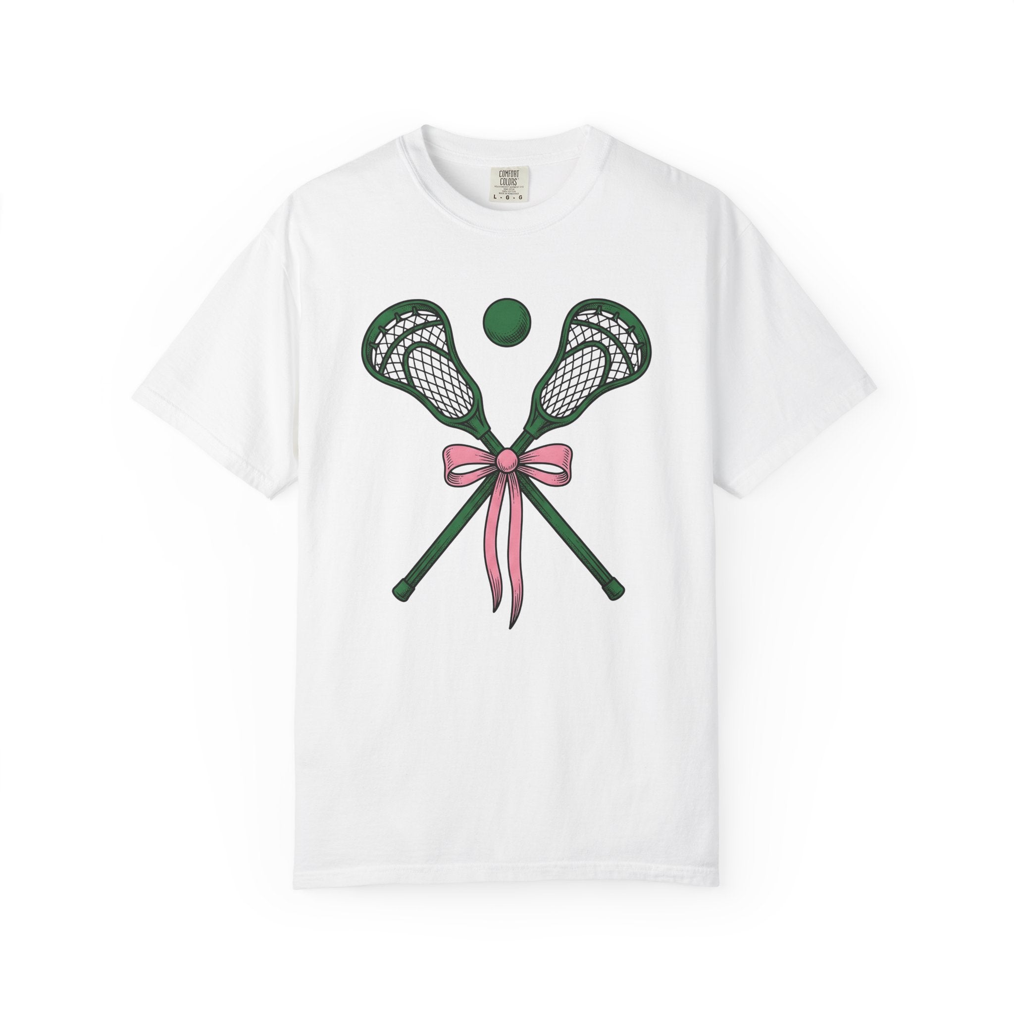 Lacrosse Sticks Shirt Lacrosse Sports Gift Women Line Art Tee Lacrosse Sticks T-Shirt Lacrosse Fan Linework Tshirt Athletic Graphic Hand