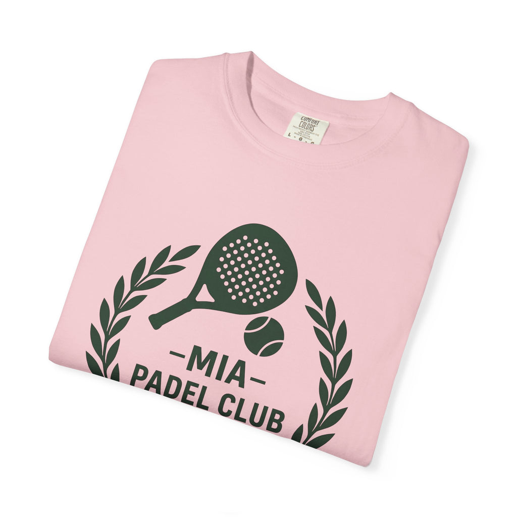 Paddle Racket Shirt Sports Exercise Gift Women Simple Tee Racket T-Shirt Athlete Enthusiast Minimalist Tshirt Fitness Graphic Retro Wreath