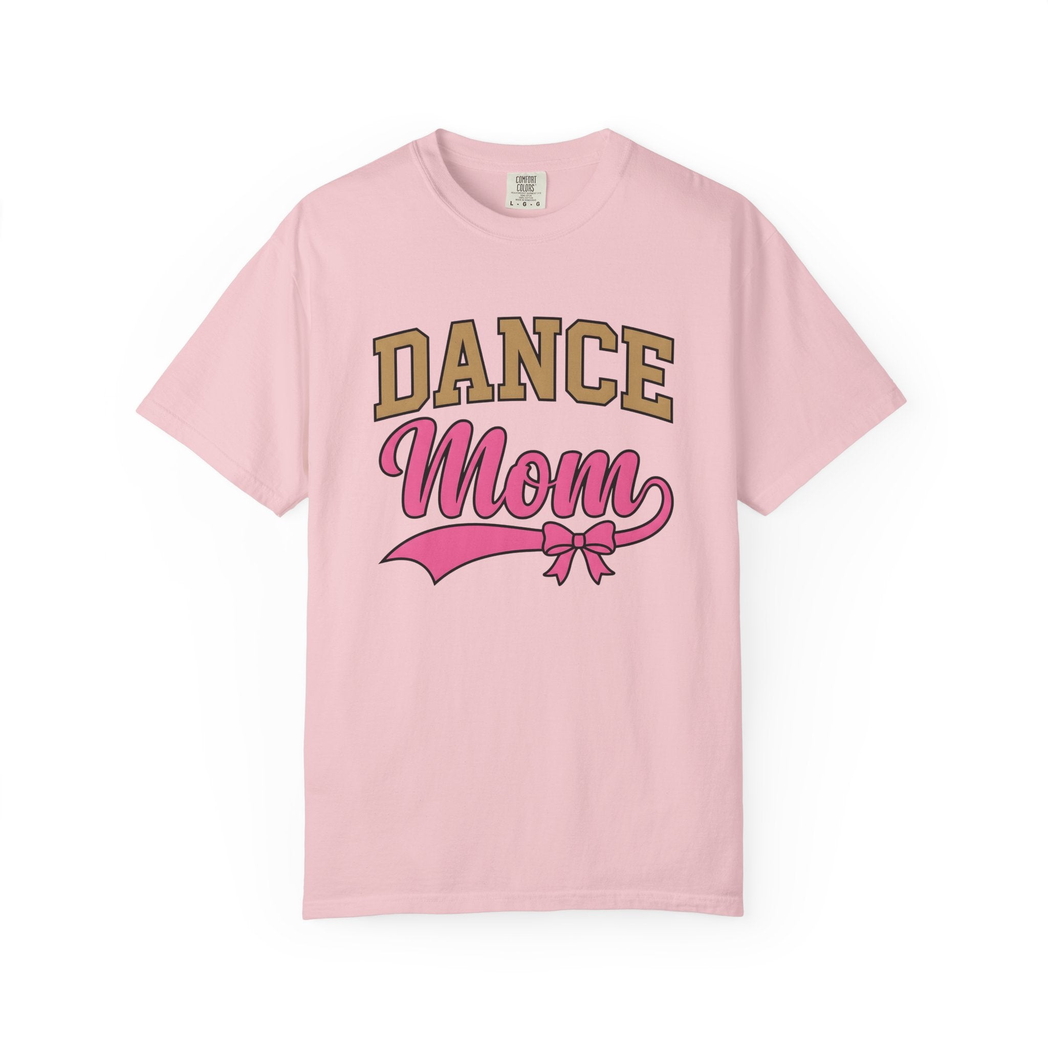 Bow Design Shirt Moms Recital Gift Women Thick Tee Bow T-Shirt Motherhood Enthusiast Bold Tshirt Performance Graphic Old School Tie Tshirt