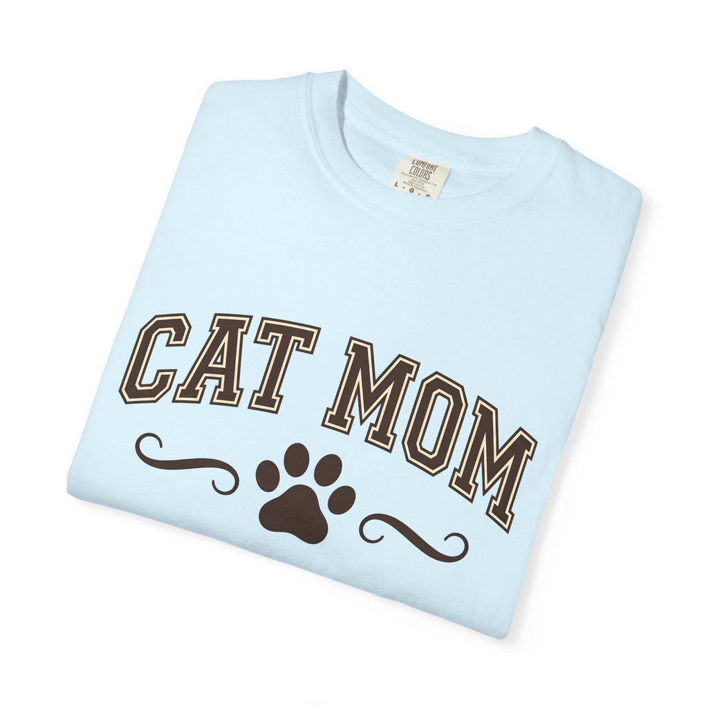 Cat Paw Shirt Cat Mom Pet Gift Women Bold Tee Paws T-Shirt Cat Lady Fan Fierce Tshirt Animal Graphic Vintage Swirl Tshirt