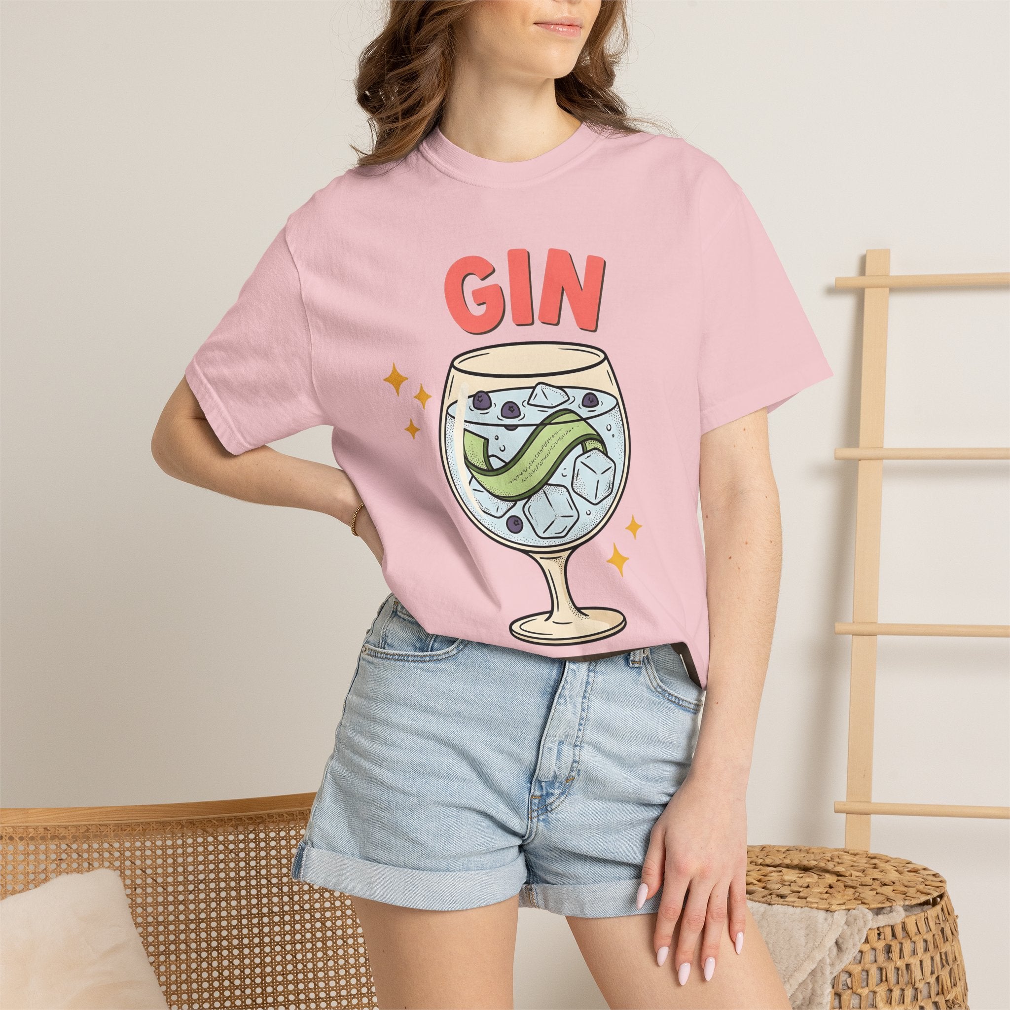 Gin Mixed Drink Shirt Cocktail Gathering Gift Women Graphic Tee Cocktail T-Shirt Cocktail Fan Graphic Tshirt Party Graphic Old School