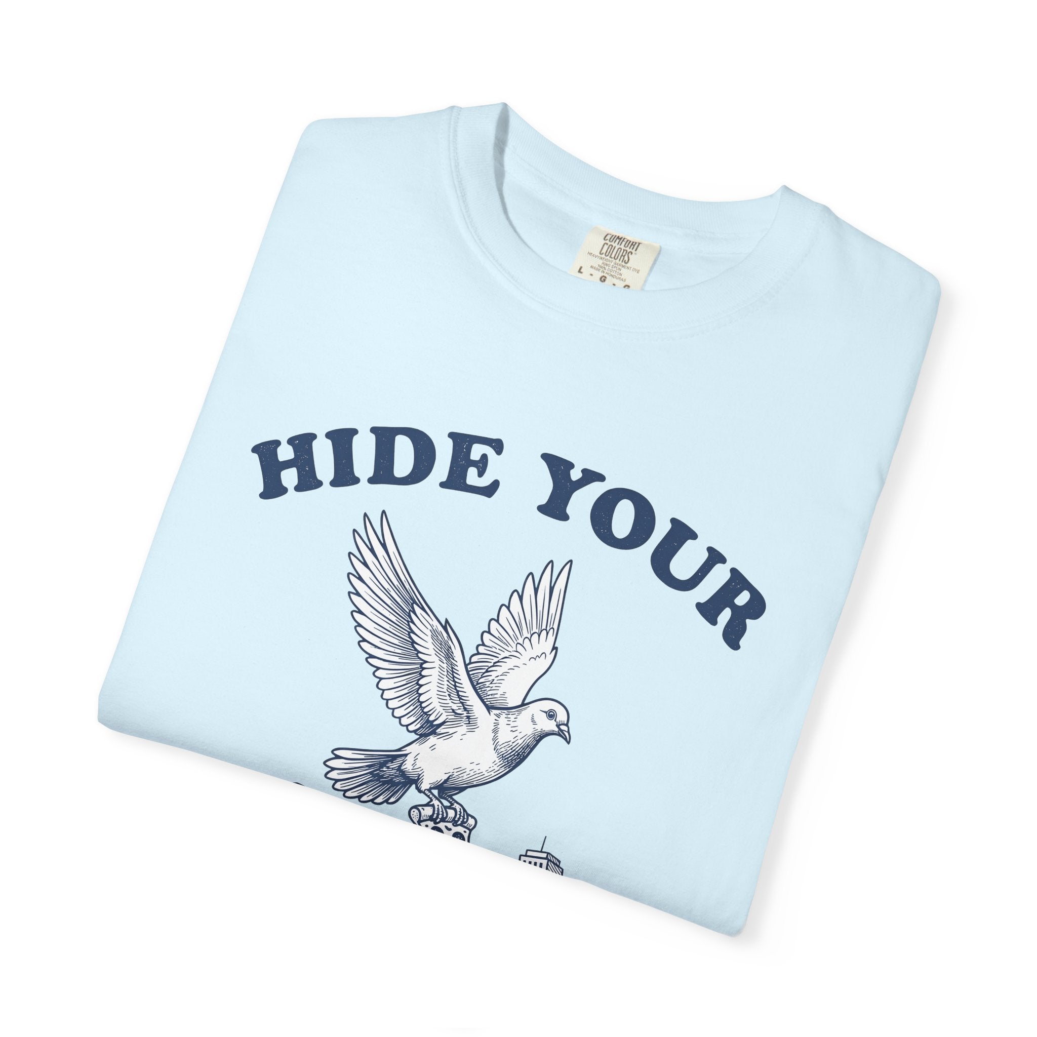 Pigeon Pie Shirt Funny Meal Gift Women Classic Tee Squab T-Shirt Humor Fan Vintage Tshirt Food Graphic Pencil Sketch City View Tshirt