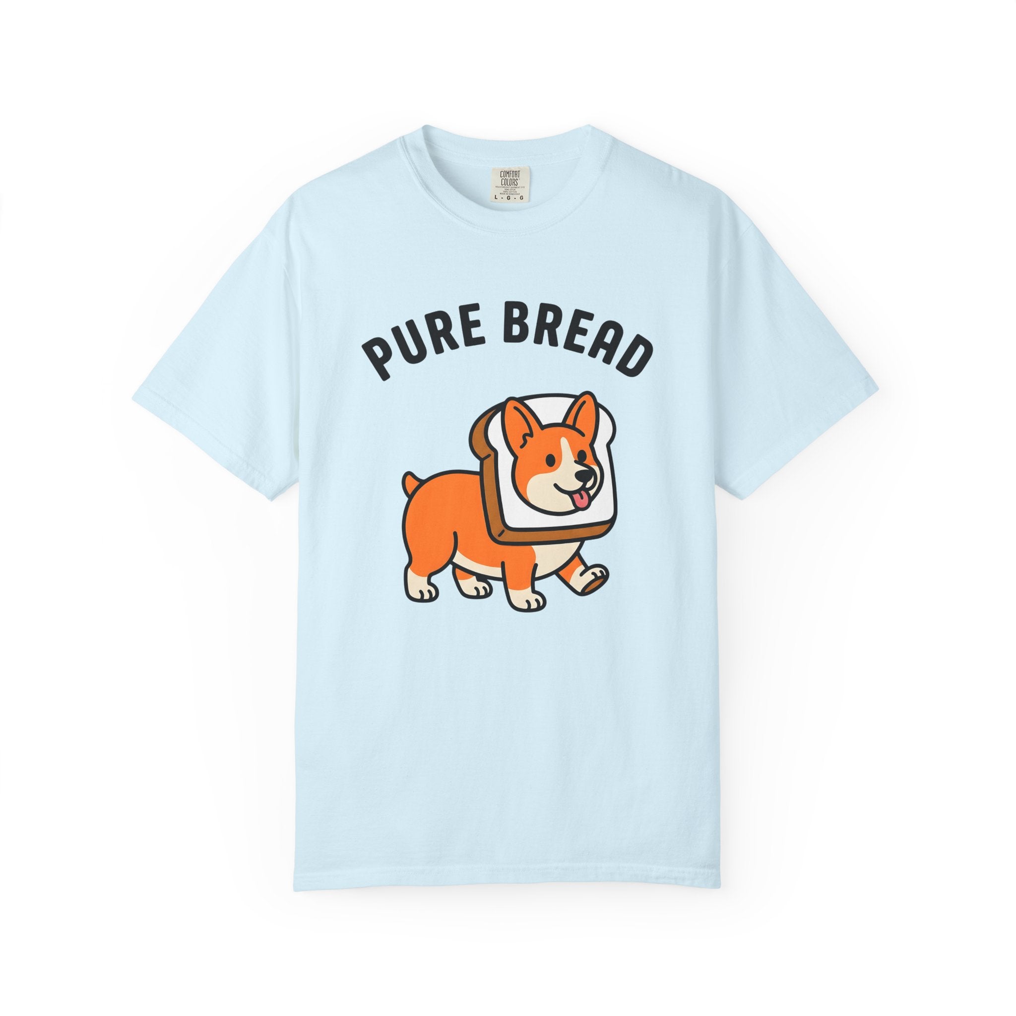 Corgi Bread Shirt Funny Dog Gift Women Cartoon Tee Corgi T-Shirt Humor Fan Comic Tshirt Canine Graphic Kawaii Sandwich Tshirt