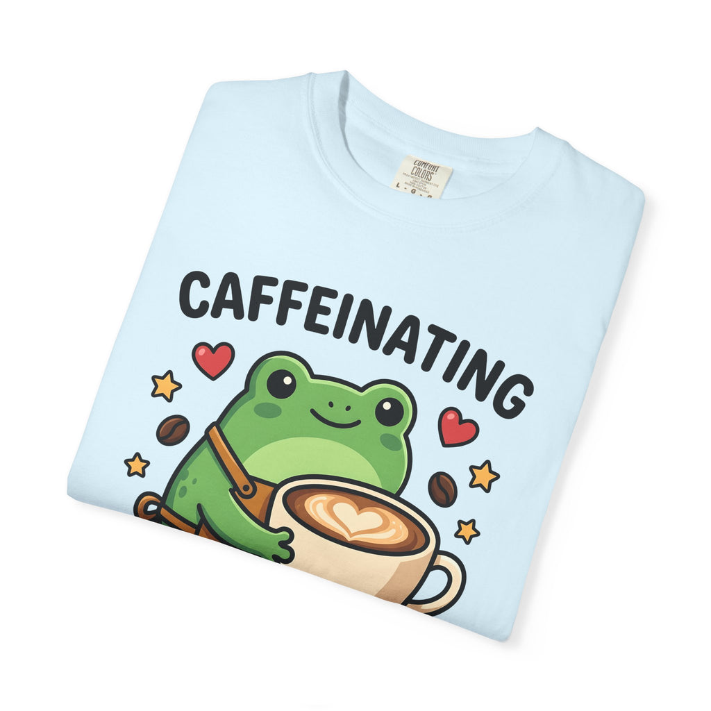 Frog Mug Shirt Coffee Pet Gift Women Adorable Tee Mug T-Shirt Coffee Fan Cute Tshirt Animal Graphic Comic Love Symbols Tshirt