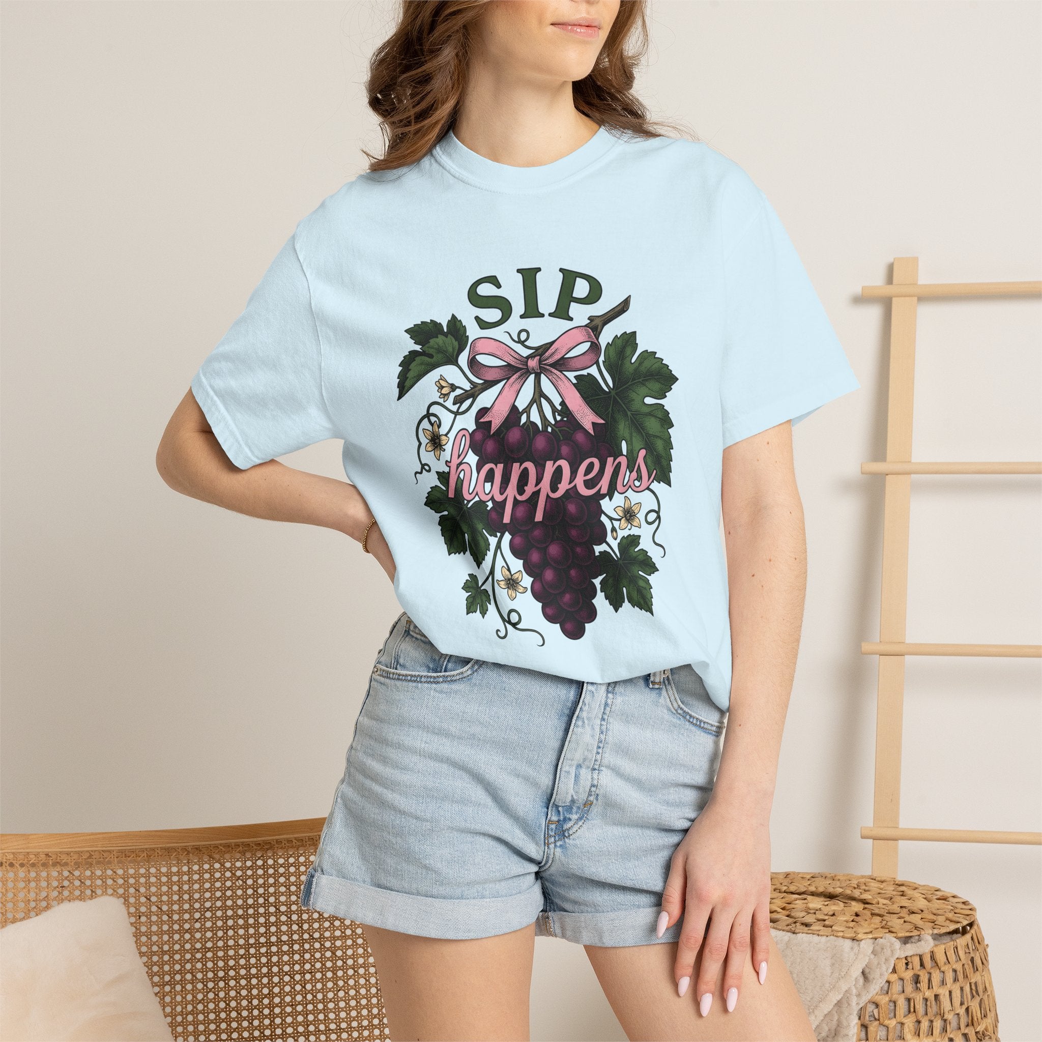 Fruit Grapes Shirt Drinks Drink Gift Women Old School Tee Grape T-Shirt Beverage Fan Wine Tshirt Drink Graphic Line Art Tie Tshirt