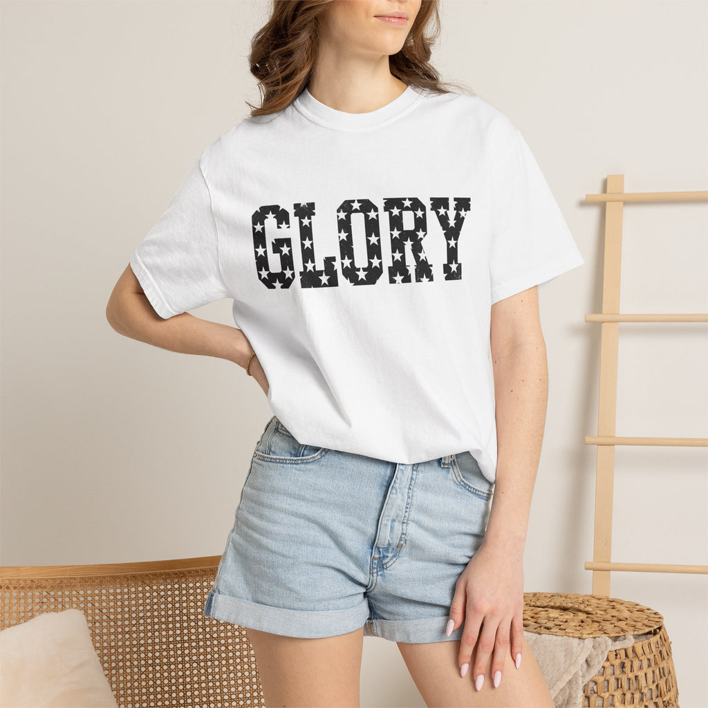 Stars Pattern Shirt America Patriotic Gift Women Distressed Tee Constellation T-Shirt American Fan Vintage Tshirt Star Graphic Retro Varsity