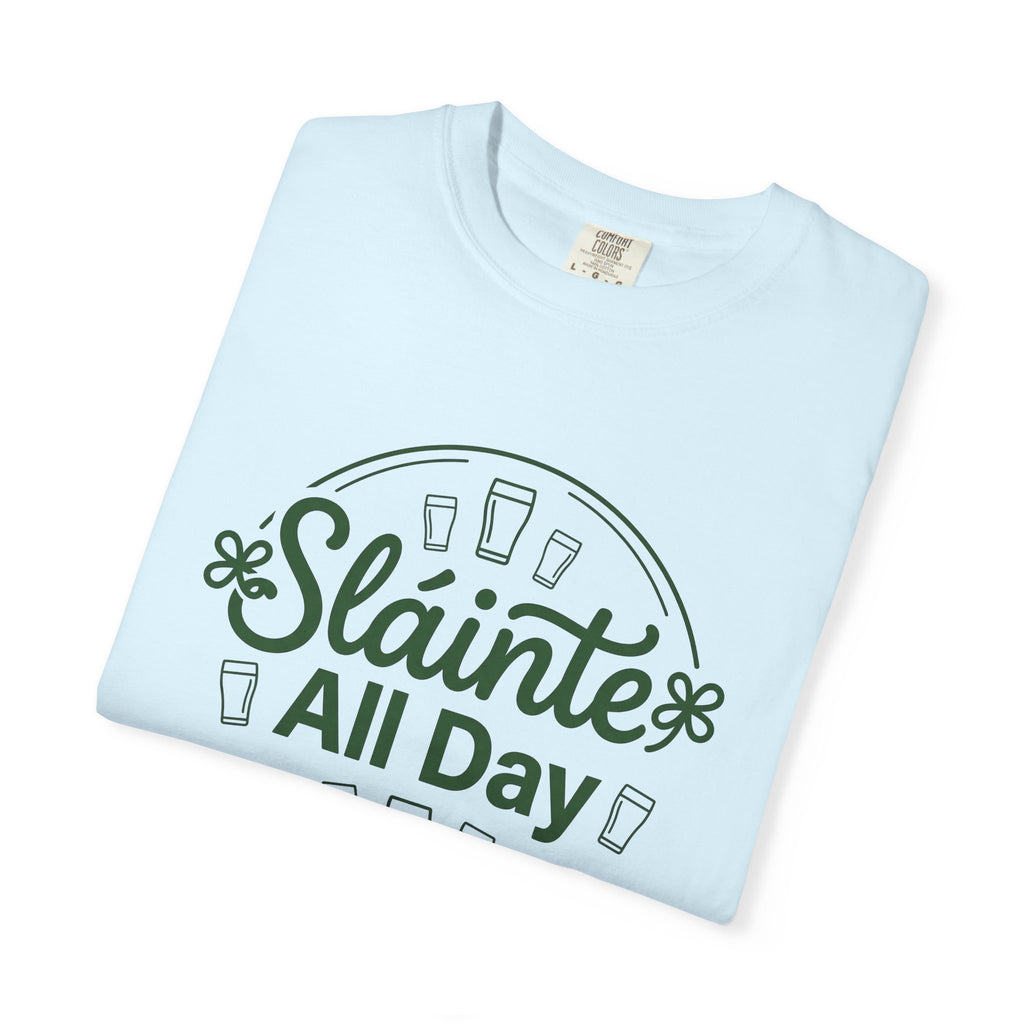 Pint Glass Shirt St Patrick's Day Liquor Gift Women Strong Tee Beer Glass T-Shirt St Patricks Fan Pint Mug Graphic Classic Shamrock Tshirt