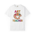 Color Wheel Shirt Teacher Design Gift Women Bold Tee Colour Circle T-Shirt Educator Enthusiast Vibrant Tshirt Visual Graphic Fresh Heart