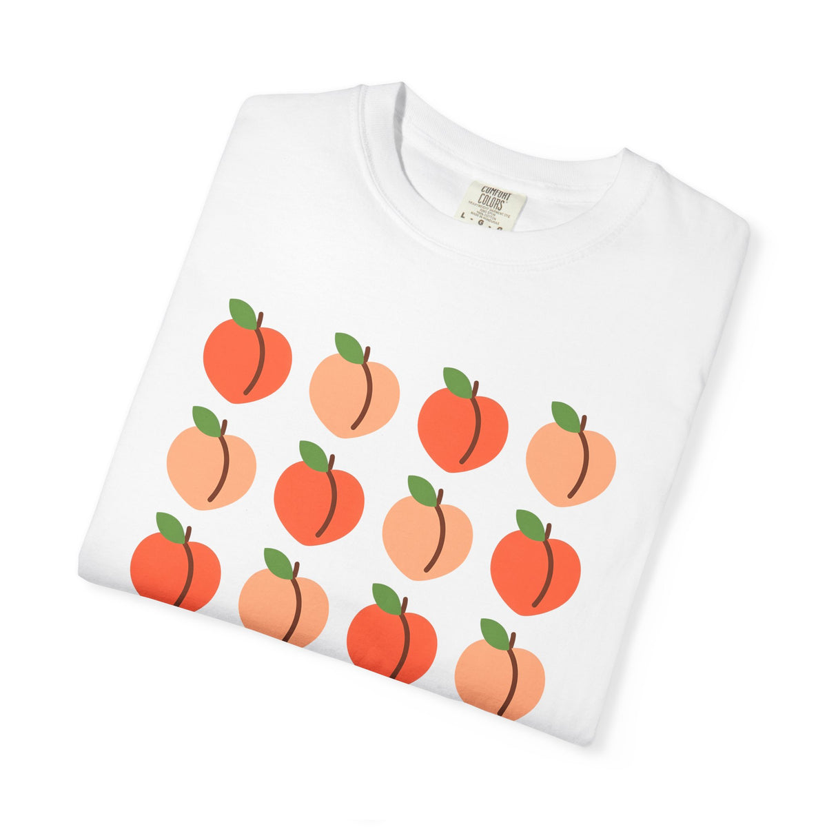 Peach Motif Shirt Cottagecore Harvest Unisex Gift Graphic Tee Peach T-Shirt