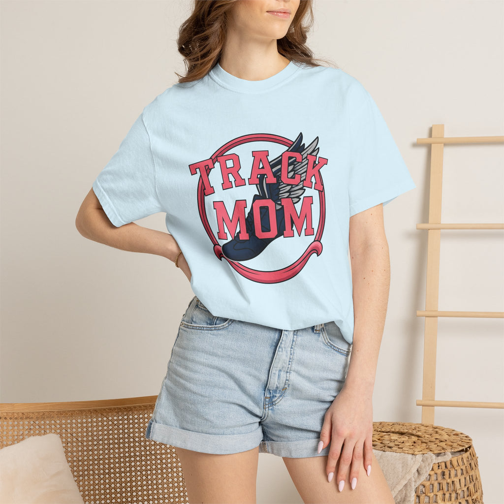 Race Shoes Wings Shirt Track Mom Fitness Gift Women Cartoon Tee Racing Cleats T-Shirt Runner Enthusiast Comic Tshirt Fitness Graphic Old
