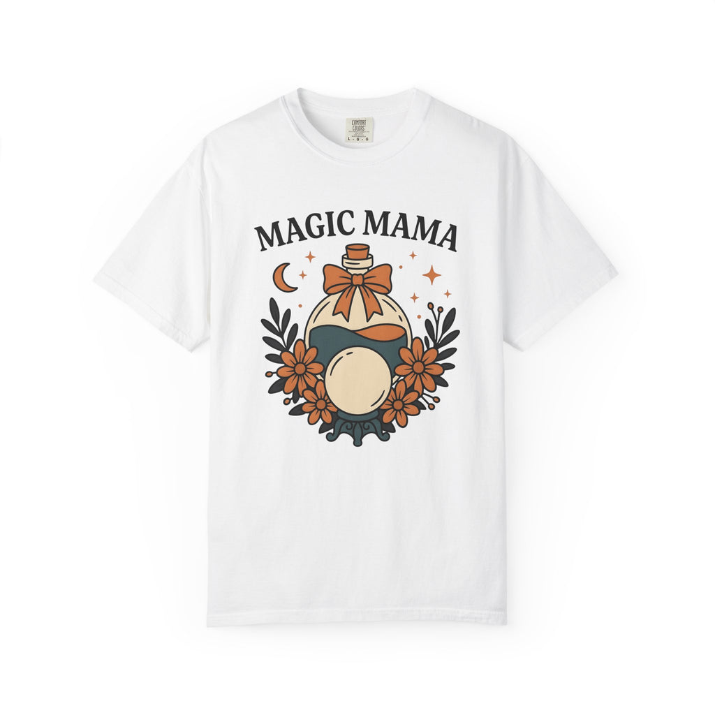 Charm Flask Shirt Halloween Occult Gift Women Folk Tee Hip Flask T-Shirt Horror Fan Witchy Tshirt Mystic Graphic Old School Petals Tshirt