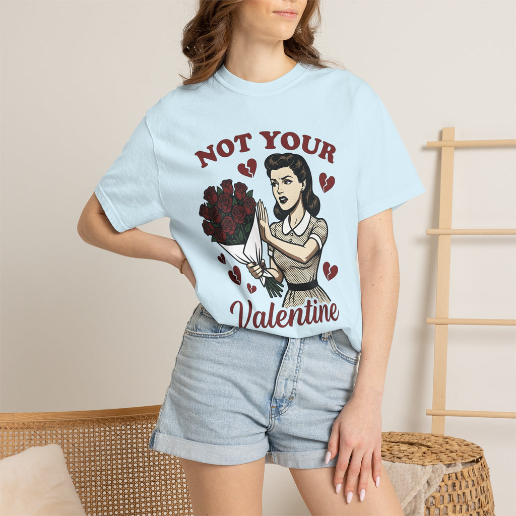 Old Fashioned Girl Roses Shirt St. Valentine's Day Divorce Gift Women Nostalgic Tee Vintage Girl T-Shirt Valentine Fan Retro Tshirt