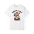 Bear Mug Shirt Coffee Wildlife Gift Women Retro Tee Mug T-Shirt Coffee Fan Vintage Tshirt Animal Graphic Sketch Knit Hat Tshirt