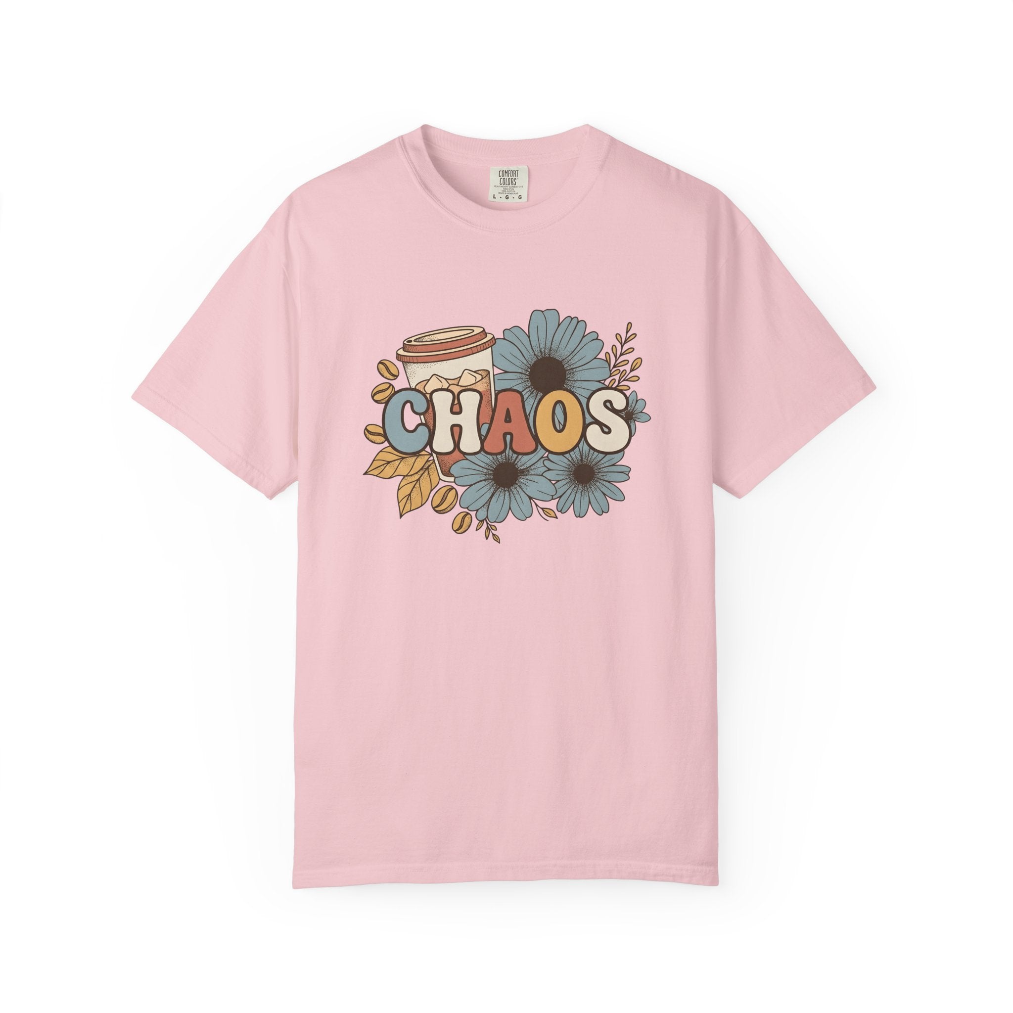 Coffee Cup Floral Shirt Mom Coffee Gift Women Boho Tee Mug T-Shirt Mother Fan Coffee Mug Graphic Retro Daisies Tshirt
