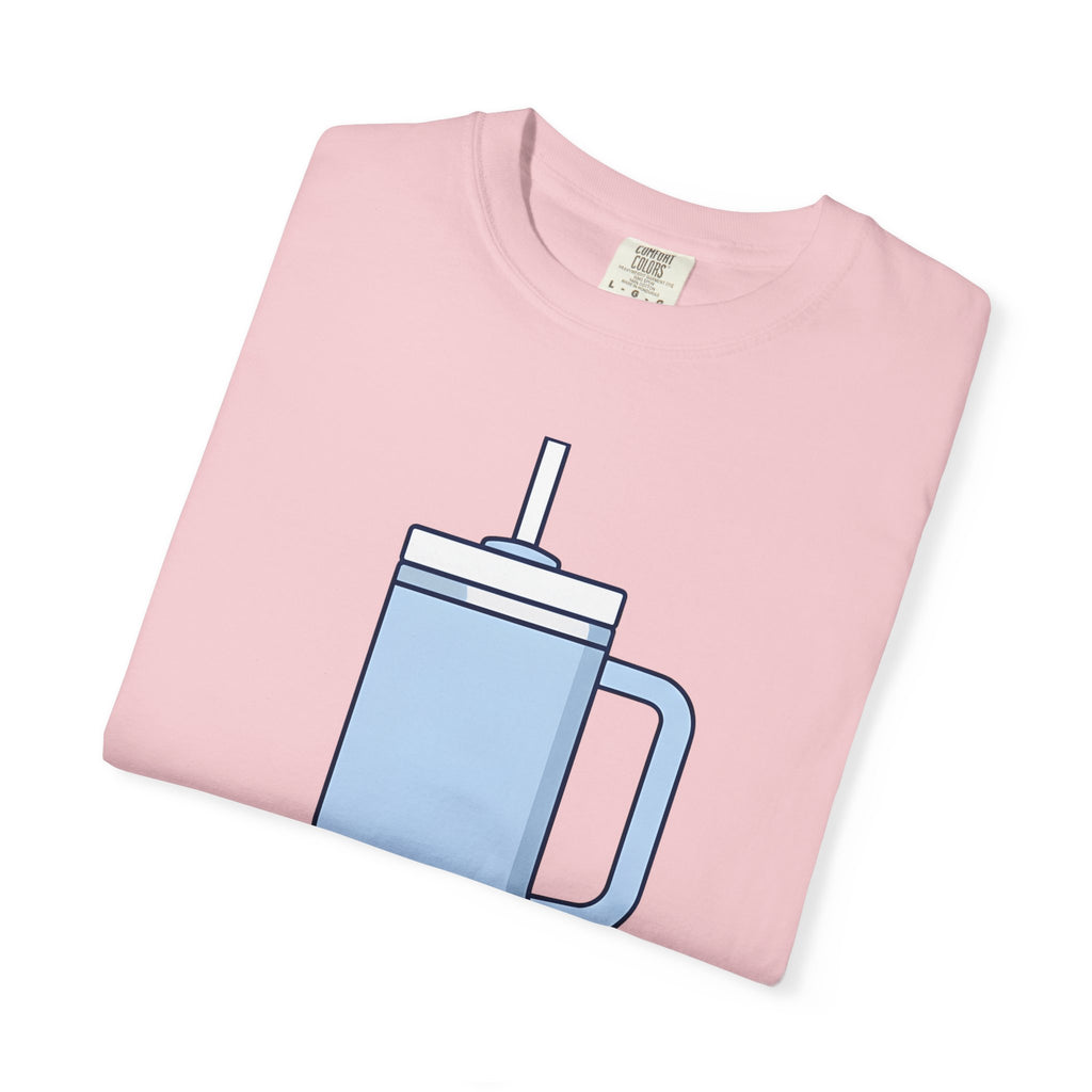 Hydration Bottle Shirt Drinks Lifestyle Gift Women Basic Tee Water Bottle T-Shirt Beverage Fan Water Bottle Tshirt Lifestyle Graphic Trendy