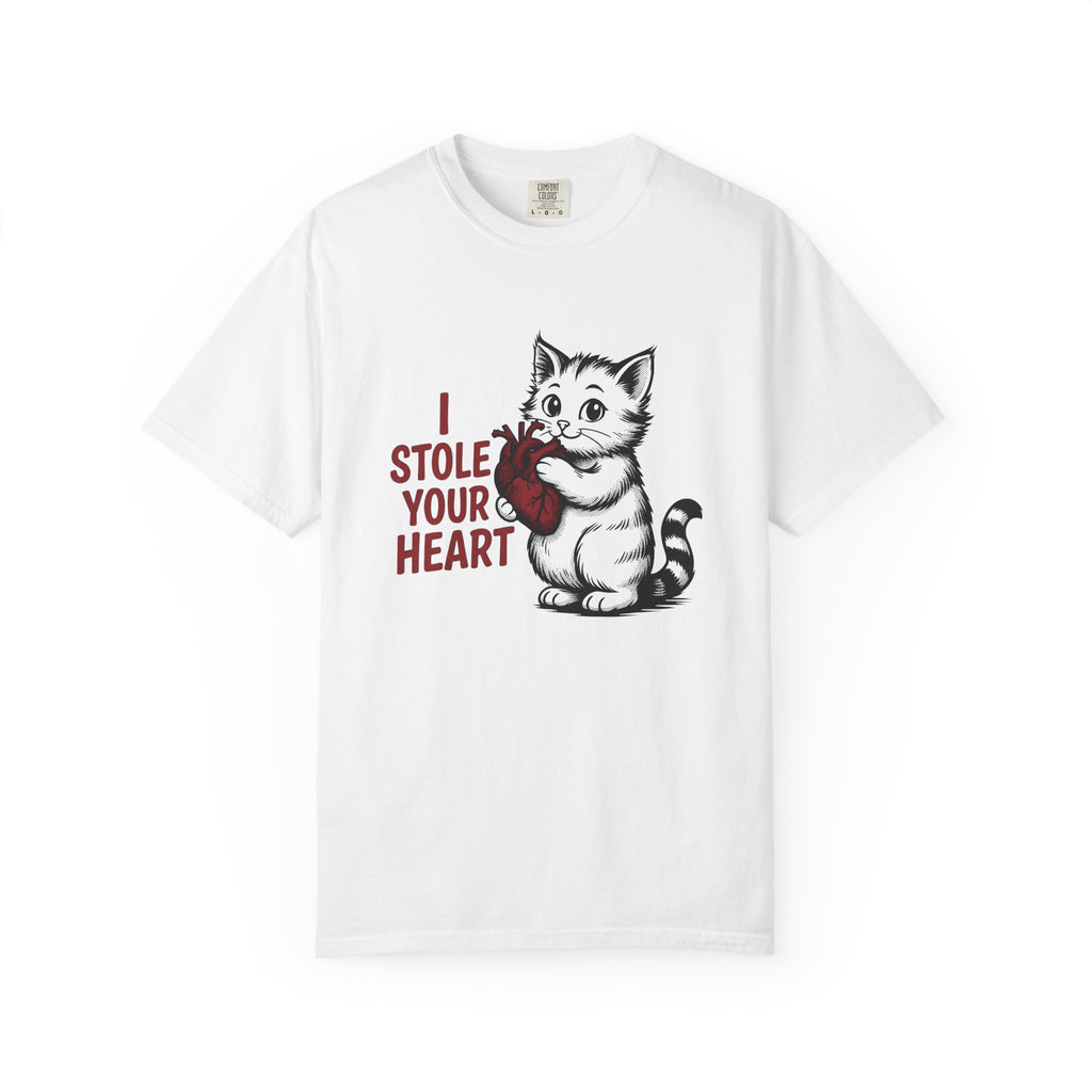Lovable Kitty Shirt Cat Comedy Gift Women Line Art Tee Cat T-Shirt Cat Fan Illustration Graphic Hand Drawn Love Icon Tshirt