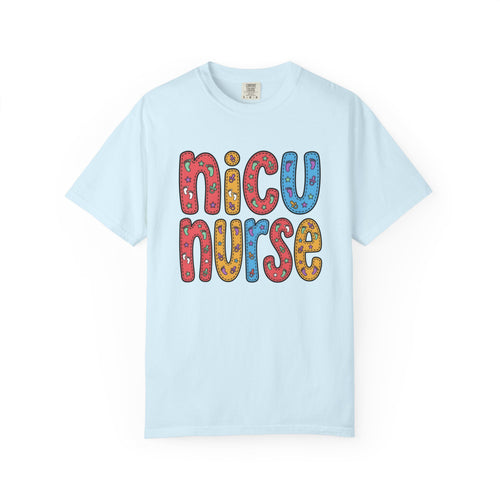 Baby Footprint Initials Shirt Nurse Clinic Gift Women Joyful Tee Baby Letters T-Shirt Rn Fan Baby Monogram Tshirt Medical Graphic Line Art