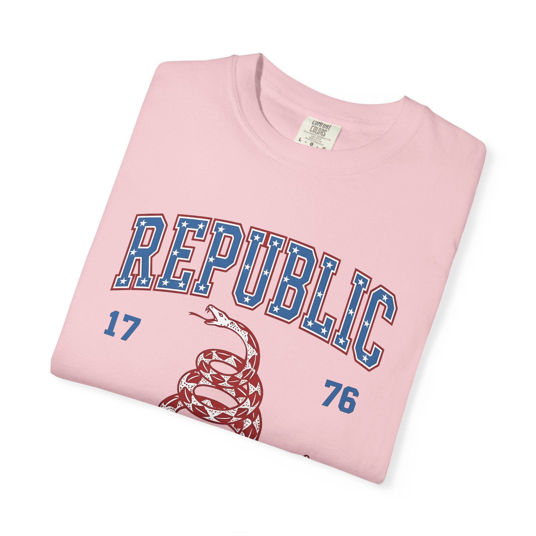 Rattlesnake Graphic Shirt America Freedom Gift Women Patriotic Tee Snake T-Shirt American Fan Retro Tshirt Liberty Graphic Vintage Stars