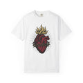 Anatomical Heart Shirt Boho Chic Meditation Gift Women Body Art Tee Cardiac T-Shirt Bohemian Enthusiast Tattoo Tshirt Mindfulness Graphic