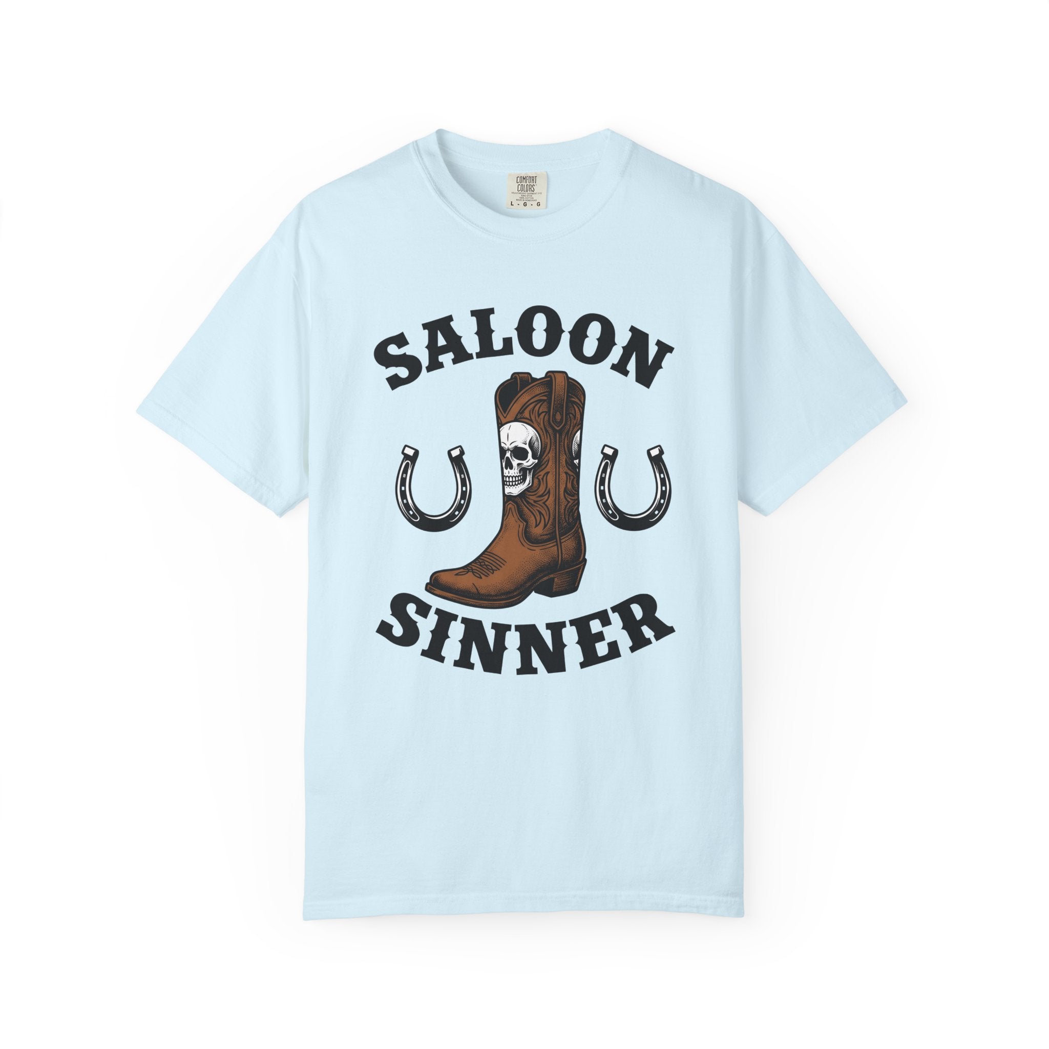 Cowboy Boot Shirt Cowgirl Western Gift Women Vintage Tee Boot T-Shirt Rodeo Fan Cowboy Graphic Tshirt Retro Skull Tshirt