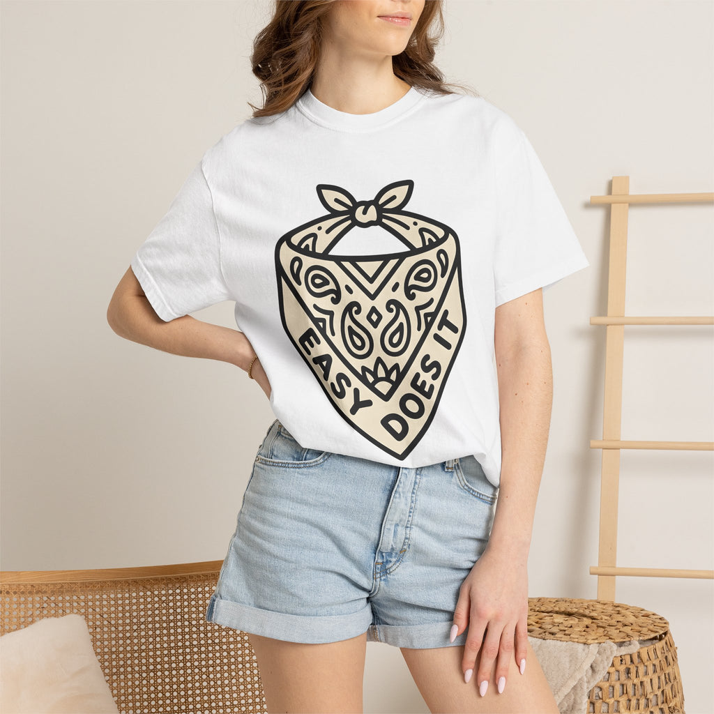 Bandana Graphic Shirt Cowgirl Rodeo Gift Women Western Tee Bandana T-Shirt Cowgirl Fan Western Art Tshirt Rodeo Graphic Minimalist Paisley