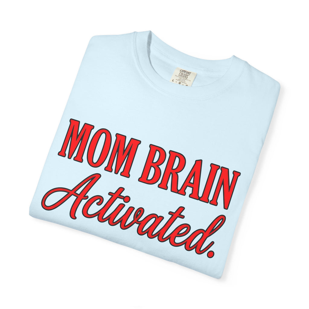 Bold Script Text Shirt Moms Parenting Gift Women Funny Tee Calligraphy T-Shirt Motherhood Fan Humorous Tshirt Parenting Graphic Retro