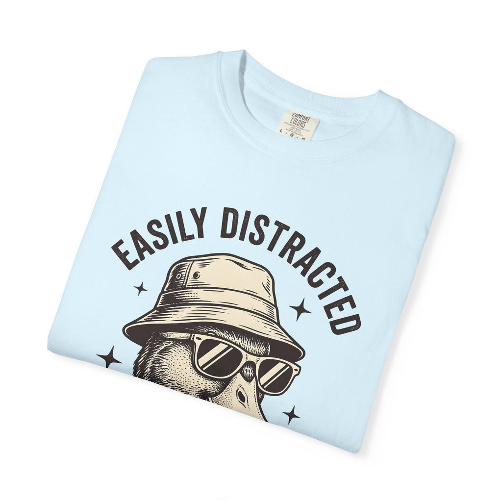 Duck Fun Glasses Shirt Duck Pets Gift Women Cartoon Tee Duckling T-Shirt Duck Fan Quackers Tshirt Animal Graphic Line Art Bucket Cap Tshirt