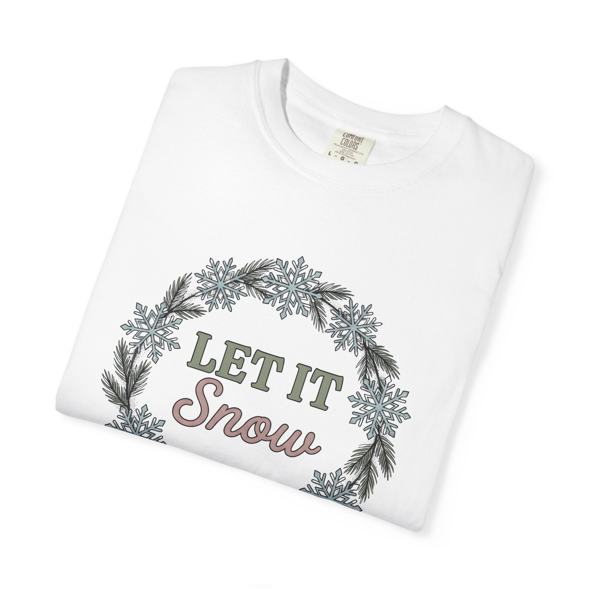 Snowflake Ring Shirt Christmas Cold Gift Women Cartoon Tee Jewelry T-Shirt Xmas Fan Ornament Tshirt Frosty Graphic Classic Tie Tshirt