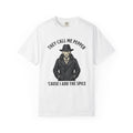 Cat Detective Shirt Animals Humor Gift Women Vintage Tee Kitty T-Shirt Pet Fan Feline Tshirt Funny Graphic Hand Drawn Trench Coat Tshirt