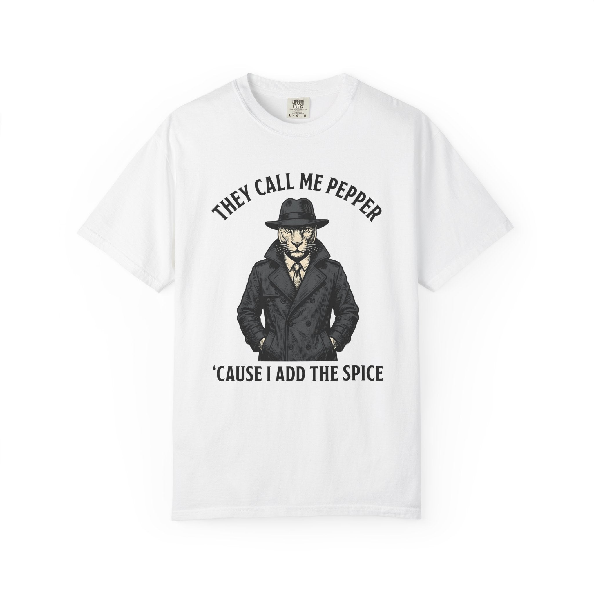 Cat Detective Shirt Animals Humor Gift Women Vintage Tee Kitty T-Shirt Pet Fan Feline Tshirt Funny Graphic Hand Drawn Trench Coat Tshirt