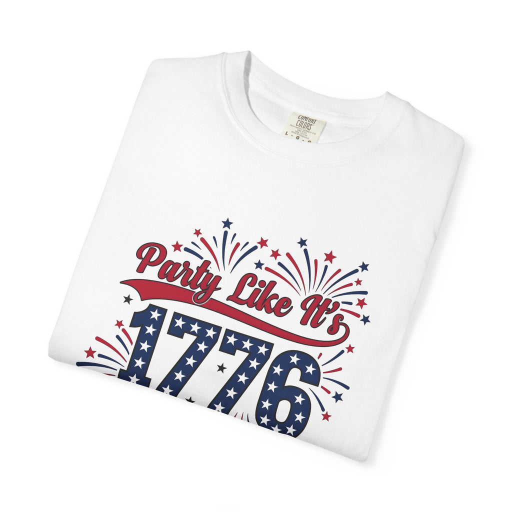 American Numbers Shirt 4Th Of July Event Gift Women Statement Graphic Tee Numerals T-Shirt Independence Day Fan Typography Tshirt Party