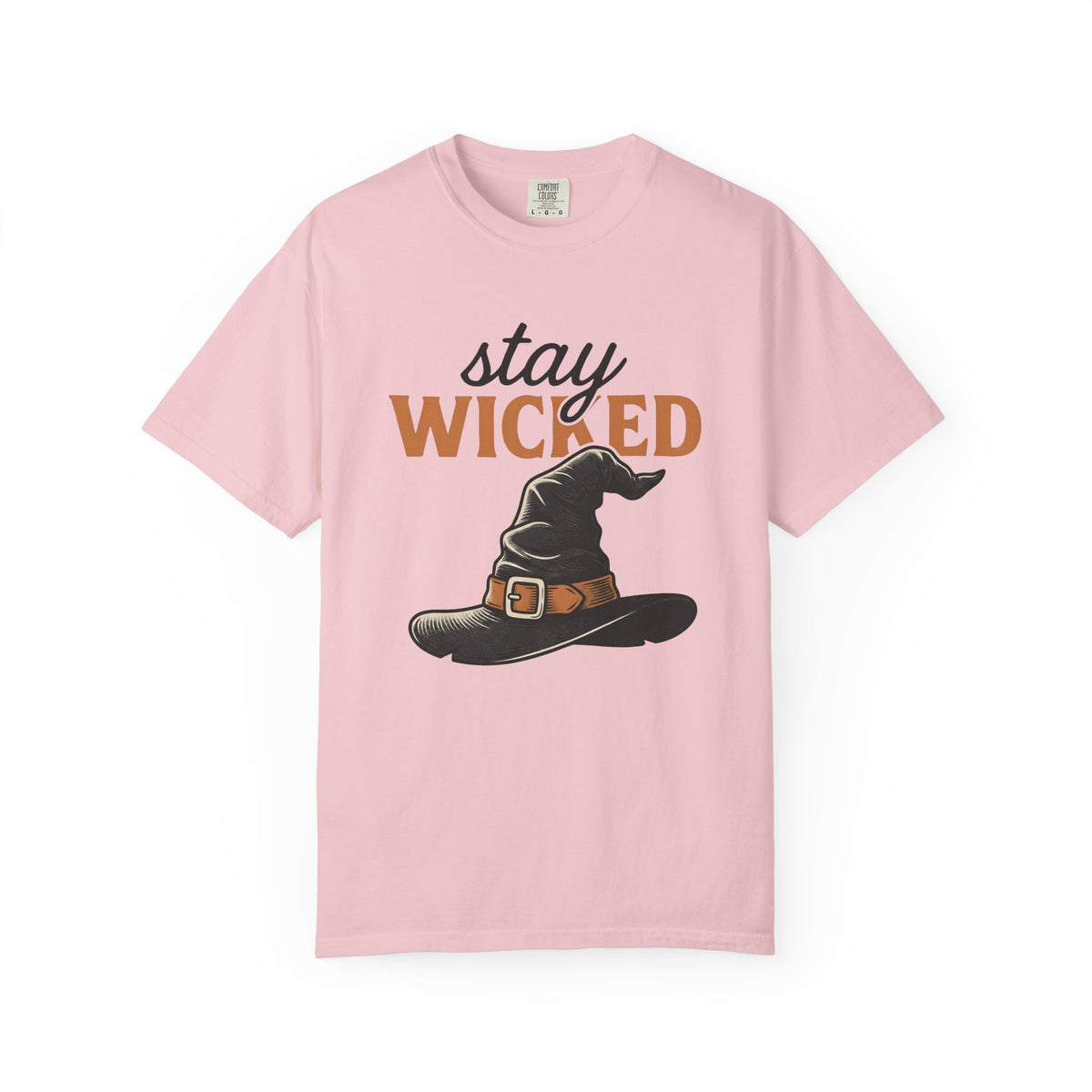 Witch Hat Shirt Halloween Sorcery Gift Women Retro Tee Pointy Hat T-Shirt Horror Fan Vintage Tshirt Magic Graphic Sketch Clasp Tshirt