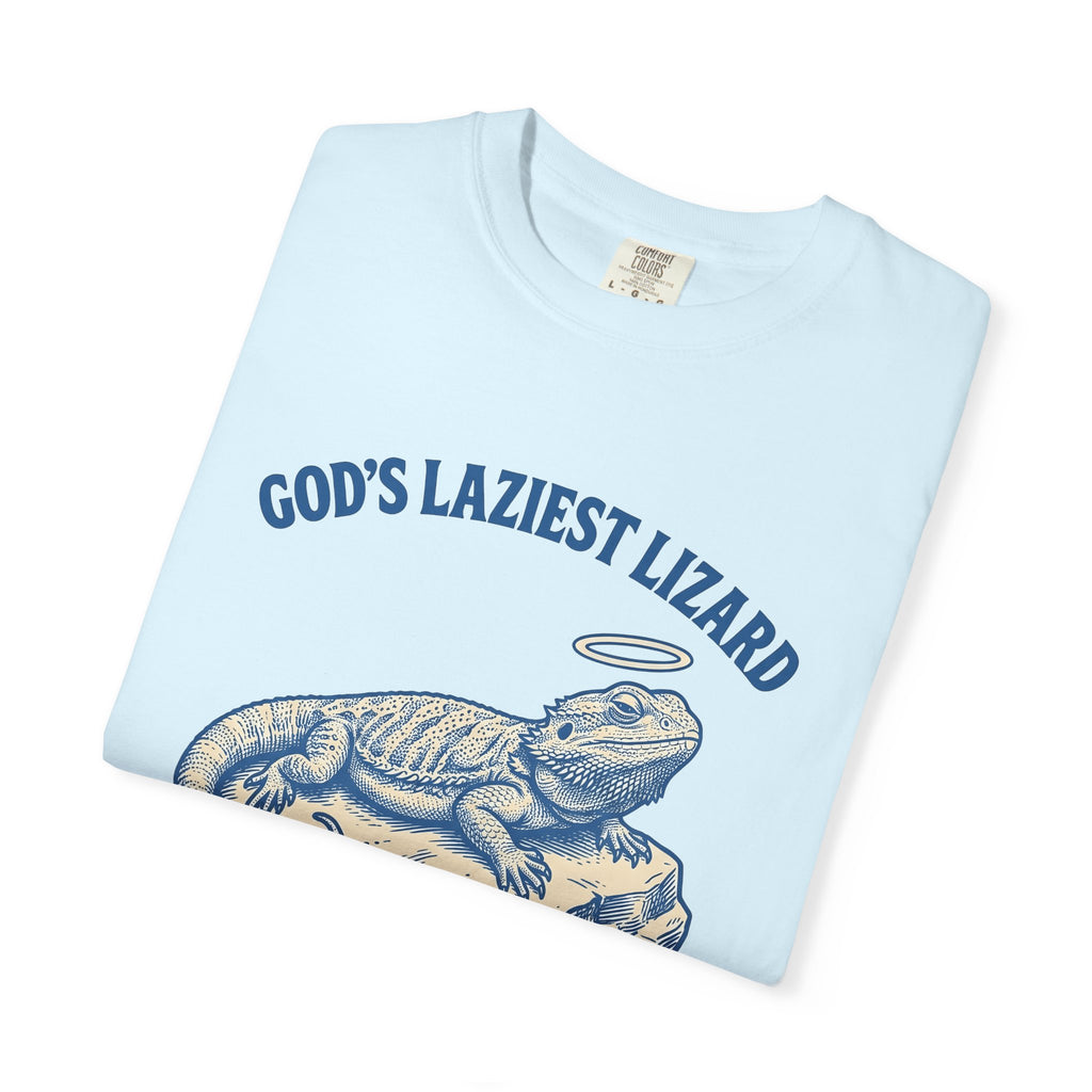 Bearded Dragon Shirt Funny Animal Gift Women Vintage Tee Pogona T-Shirt Humor Fan Retro Tshirt Creature Graphic Hand Drawn Halo Tshirt