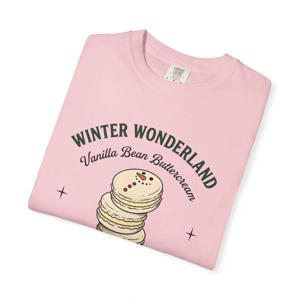Snowman Treats Shirt Christmas Pastries Gift Women Line Art Tee Frosting T-Shirt Christmas Fan Minimalist Tshirt Bakery Graphic Classic