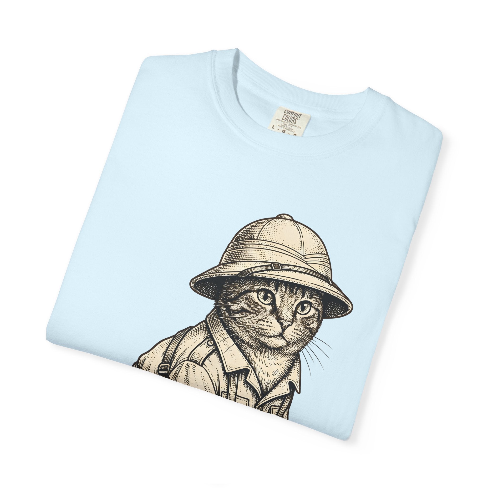 Travel Cat Shirt Cat Pets Gift Women Classic Tee Kitty T-Shirt Cat Fan Feline Tshirt Animal Graphic Doodle Sun Hat Tshirt