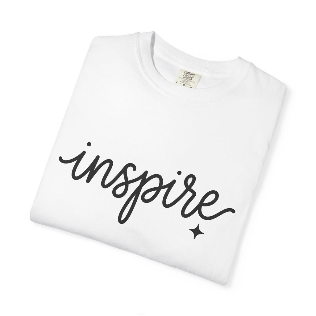 Uplifting Saying Shirt Teachers Inspiration Gift Women Sleek Tee Motivational T-Shirt Educator Enthusiast Modern Tshirt Motivational Graphic
