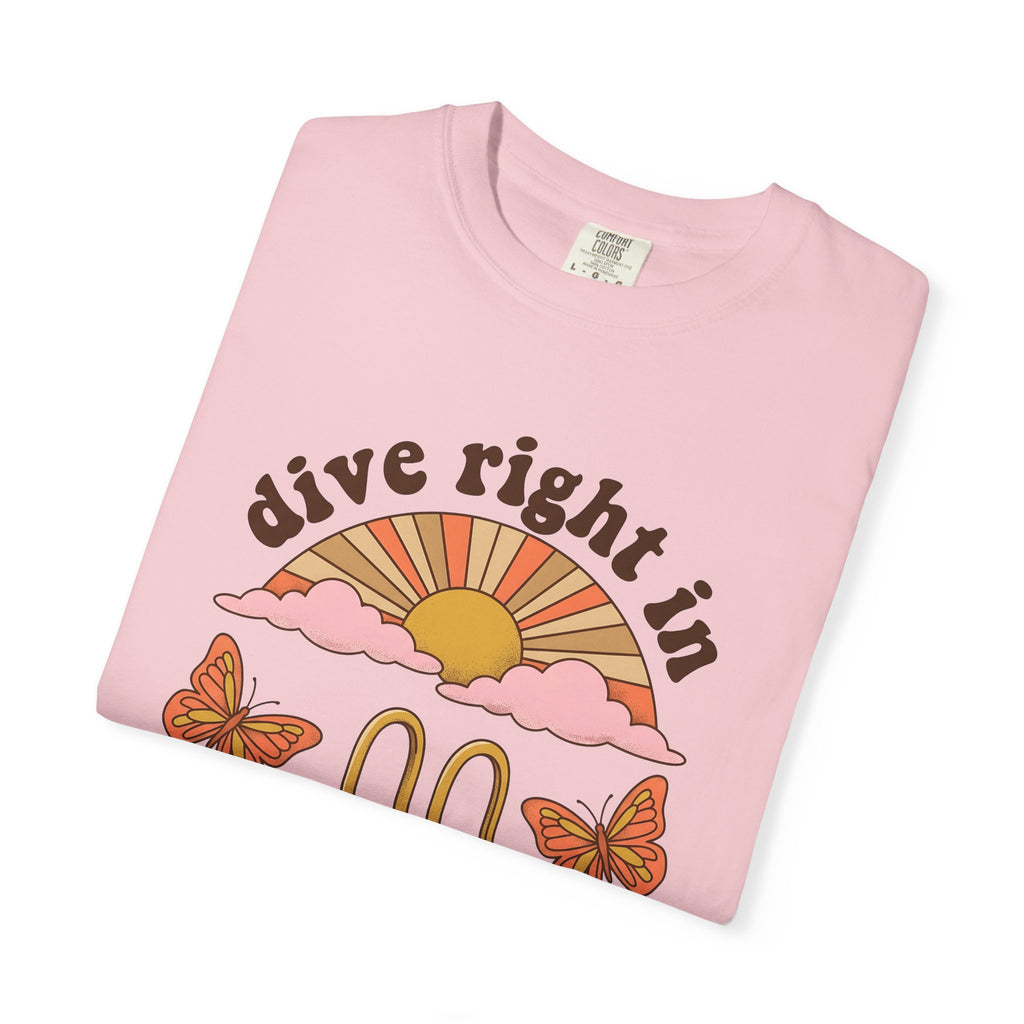 Swimming Ladder Shirt Sports & Activities Water Sports Gift Women Classic Tee Ladder T-Shirt Athlete Enthusiast Vintage Tshirt Aquatic
