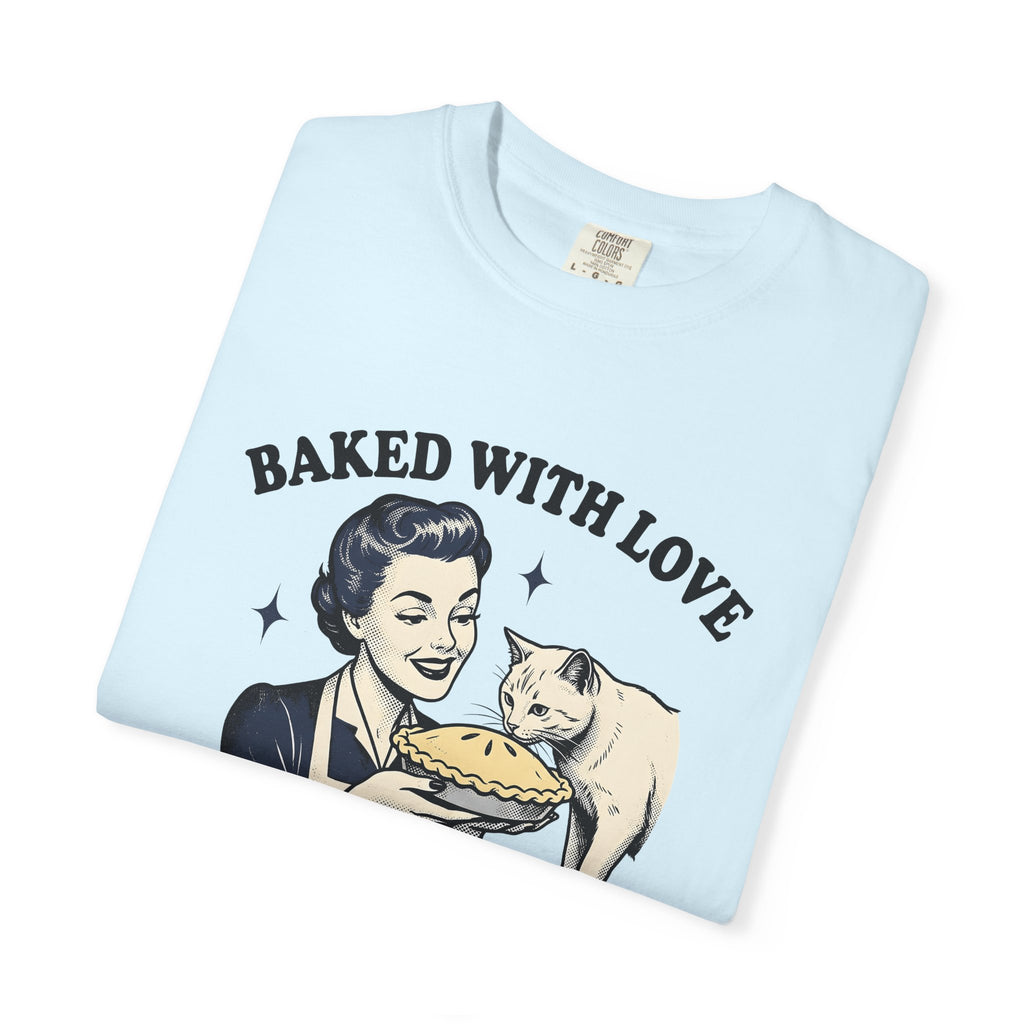 Girl Kitty Tart Shirt Cat Desserts Gift Women Rustic Tee Kitten T-Shirt Cat Fan Feline Tshirt Pastry Graphic Classic Sparkles Tshirt