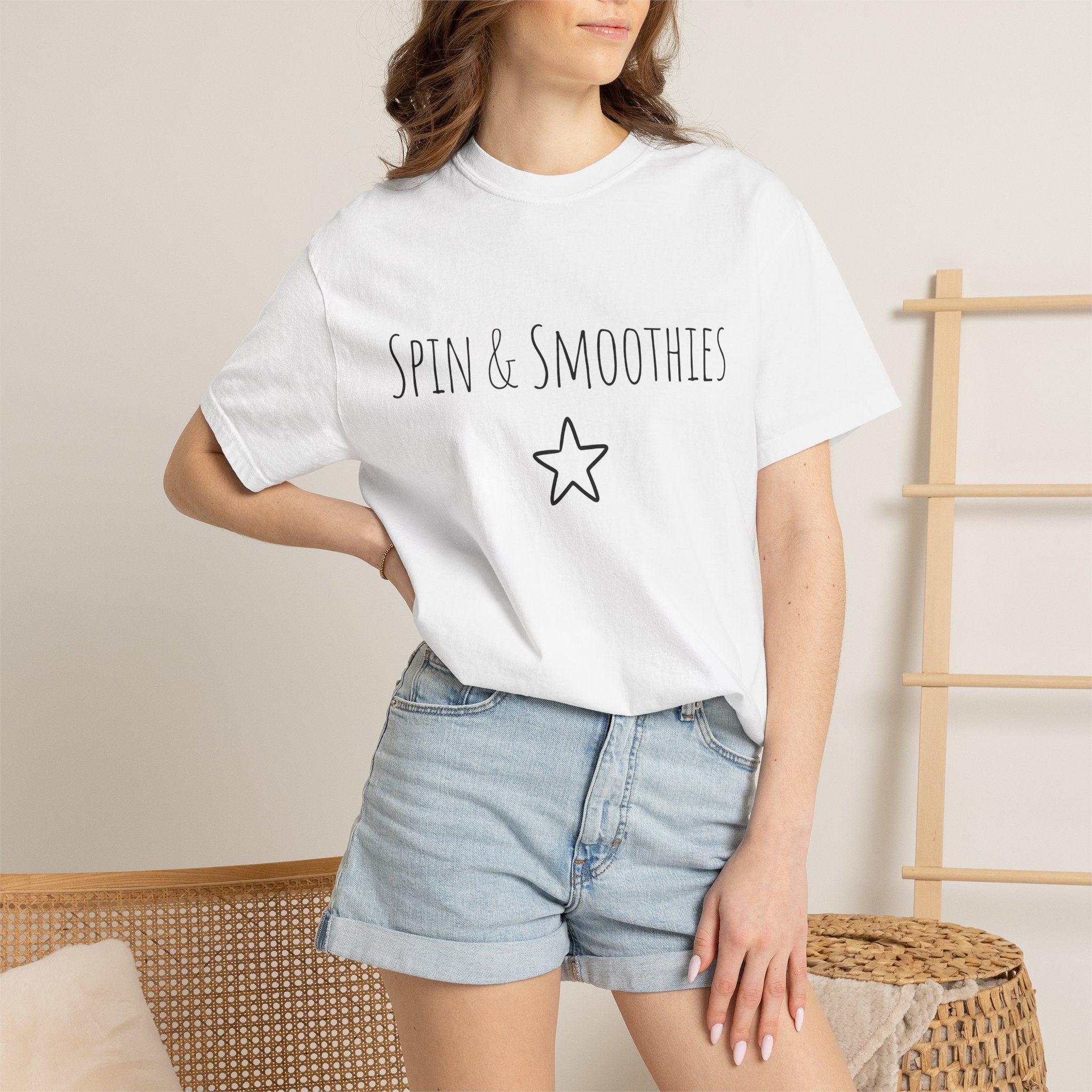 Star Shirt Sports Gym Gift Women Minimalist Tee Stellar T-Shirt Athlete Enthusiast Simple Tshirt Workout Graphic Modern Fitness Tshirt