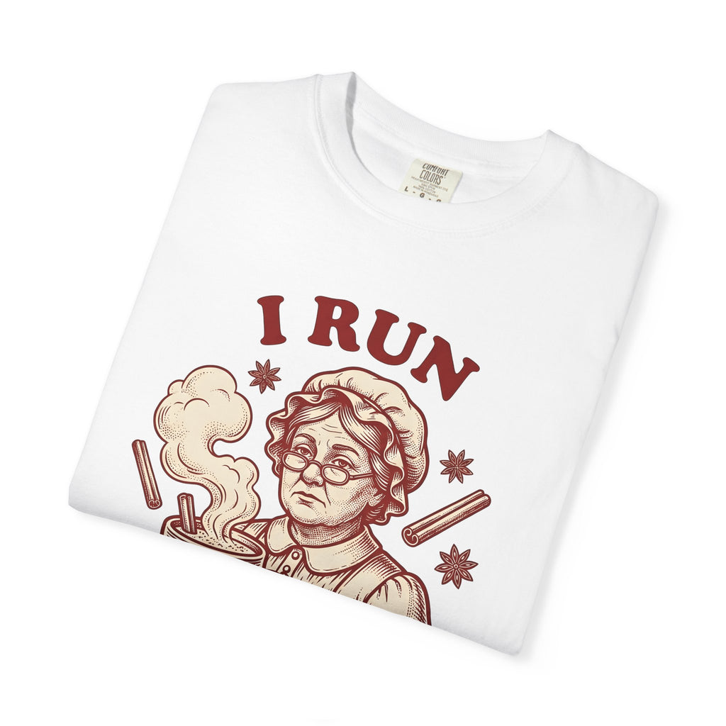 Mrs Claus Shirt Christmas Comedy Gift Women Retro Tee Santa Wife T-Shirt Xmas Fan Vintage Tshirt Humor Graphic Sketch Hot Chocolate Tshirt