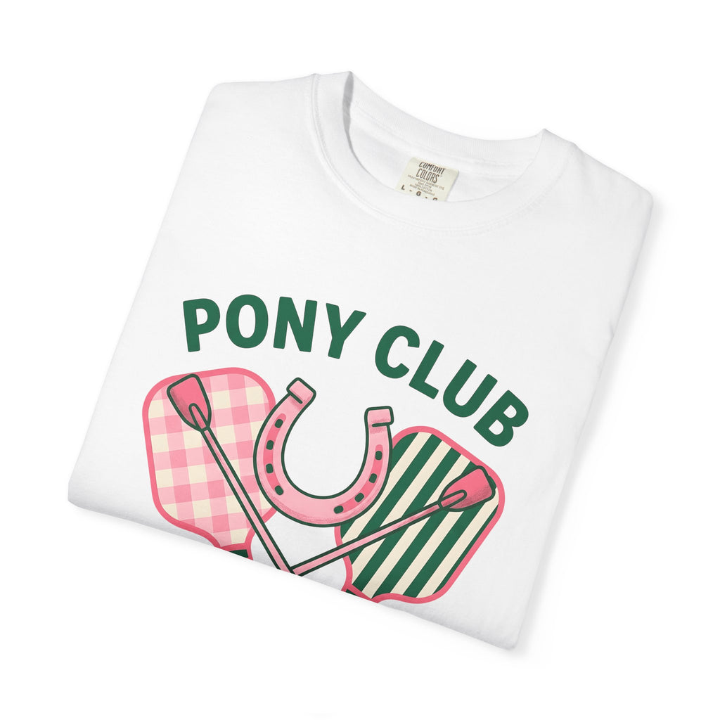 Horseshoe Paddles Shirt Equestrian Association Gift Women Retro Tee Paddle T-Shirt Horseback Fan Vintage Tshirt Affiliation Graphic Hand