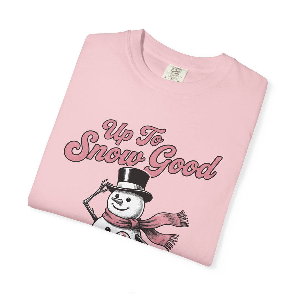Snowman Shirt Christmas Holiday Gift Women Retro Tee Frosty T-Shirt Xmas Fan Vintage Tshirt Seasonal Graphic Sketch Candy Cane Tshirt