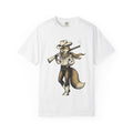 Fox Cowboy Shirt Cowgirl Ranch Gift Women Rustic Tee Fox T-Shirt Cowgirl Fan Vintage Tshirt Farm Graphic Sketch Gun Tshirt