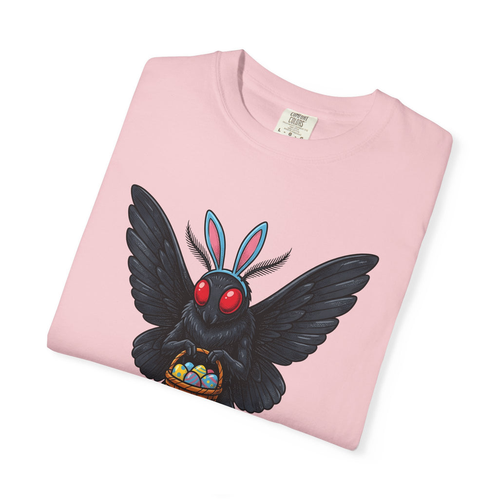 Mothman Costume Shirt Easter Cryptid Gift Women Cartoon Tee Mothman Costume T-Shirt Easter Fan Cryptid Graphic Tshirt Retro Easter Basket