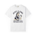Nostalgic Female Coffee Disc Shirt Coffee Tunes Gift Women Antique Tee Coffee Saucer T-Shirt Java Fan Vintage Tshirt Music Graphic Cartoon