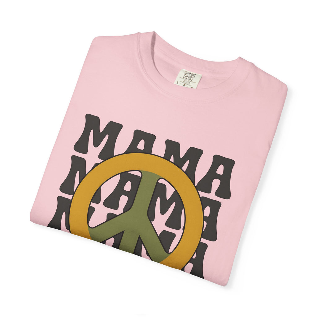 Peace Icon Shirt Moms Free Spirit Gift Women Abstract Tee Harmony T-Shirt Motherhood Fan Tribal Tshirt Bohemian Graphic Sketch Heavy